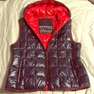 Sperry Top-Sider navy/red vest XL